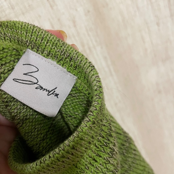 BAMBA SWIM HALTER GREEN DRESS - Picture 2 of 3